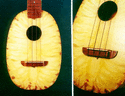 Painted Half Pineapple Uke